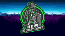 hem hammad pcg pk crazy gamer logo