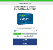 Free750dollar Paypal Gift Card Giveaways GIF - Free750dollar Paypal Gift Card Giveaways Gifts GIFs