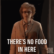 Theres No Food Here Saturday Night Live GIF