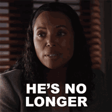Hes No Longer With Us Dr Tara Lewis GIF - Hes No Longer With Us Dr Tara Lewis Aisha Tyler GIFs