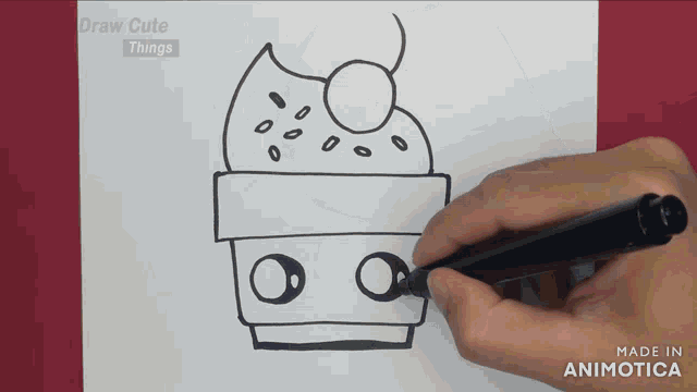 Draw Cute Things How To Draw GIF - Draw Cute Things How To Draw Drawing  Gifs - Discover & Share GIFs