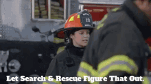 Station19 Maya Bishop GIF - Station19 Maya Bishop Let Search And Rescue Figure That Out GIFs