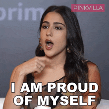 I Am Proud Of Myself Sara Ali Khan GIF - I Am Proud Of Myself Sara Ali Khan Pinkvilla GIFs