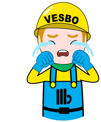 Vesbo Cry Sticker - Vesbo Cry Sad Stickers