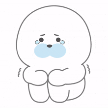 pretty cute white sad crying