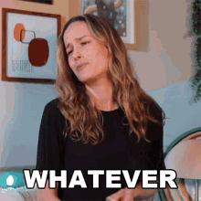 Whatever No Big Deal Brie Larson GIF - Whatever No Big Deal Brie Larson Doesnt Matter GIFs