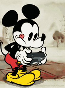 Hoe Doe Je Dat Nu Weer Mickey Mouse GIF - Hoe Doe Je Dat Nu Weer Mickey Mouse Camera GIFs