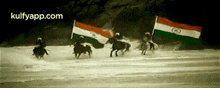 Indian Flag On Beach.Gif GIF - Indian Flag On Beach Indian Flag Independence Day Wishes GIFs
