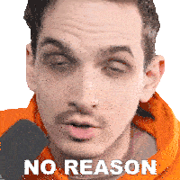 No Reason Nik Nocturnal Sticker - No Reason Nik Nocturnal There Is No Reason At All Stickers