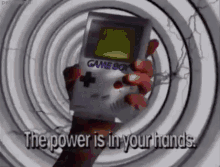 The Power Is In Your Hands GIF - Power Is In Your Hands Games GIFs