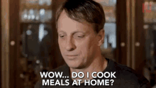 Wow Do I Cook Meals At Home GIF - Wow Do I Cook Meals At Home Surprised GIFs