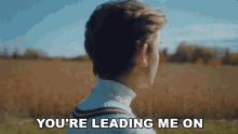 Youre Leading Me On Johnny Orlando GIF - Youre Leading Me On Johnny Orlando Adelaide Song GIFs