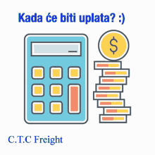 ctc freight cargors uplata