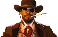 a man in a cowboy hat and sunglasses is smoking a cigarette