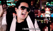 Mr Chow I Believe I Can Fly GIF - Mr Chow I Believe I Can Fly The Hangover GIFs