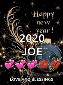 Happy New Year 2020 GIF - Happy New Year 2020 Love GIFs