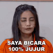 saya bicara100persen jujur sarah natasha dewanti ikatan cinta rcti layar drama indonesia