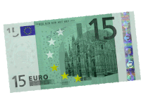 Unotre Euro Sticker - Unotre Euro 15euro Stickers
