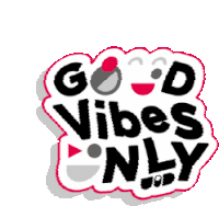 Uid Good Vibes Only Sticker - Uid Good Vibes Only Stickers