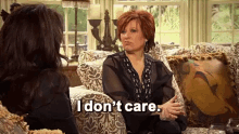 Unaffected GIF - Real Housewives I Dont Care Idc GIFs