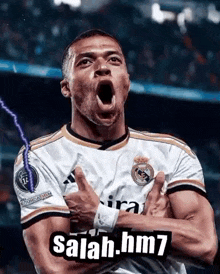 Salah7hadj Mbappe Real Madrid GIF