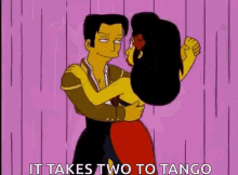 Tango De La Muerte Los Simpson GIF