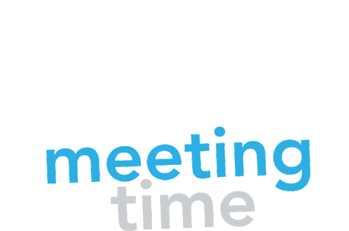 Meeting Time Meeting Sticker - Meeting Time Meeting Agencylife Stickers