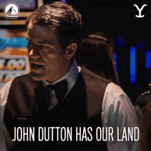 John Dutton Has Our Land Steven GIF - John Dutton Has Our Land Steven Yellowstone GIFs