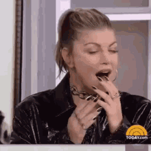 Fergie Markdashian GIF - Fergie Markdashian Shocked GIFs