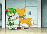Cosmo And Tails They Escape GIF - Cosmo And Tails They Escape Exhaust GIFs