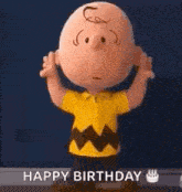 Charlie Brown Dancing GIF - Charlie Brown Dancing Happy Birthday GIFs