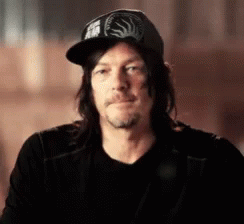 Norman Reedus gives you a thumbs up for making it to the end.