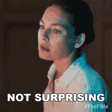 Not Surprising Kristin Gaines GIF - Not Surprising Kristin Gaines Alexa Davalos GIFs