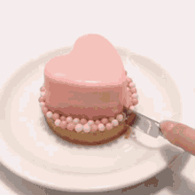 yummy cute food heart cake