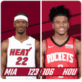 Miami Heat (123) Vs. Houston Rockets (106) Post Game GIF - Nba Basketball Nba 2021 GIFs