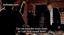 Can We Have The Music Down,So I Can Hear Myself Think?.Gif GIF - Can We Have The Music Down So I Can Hear Myself Think? Inspector Lewis GIFs