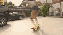 ride skateboard gogogoal fire jump trick
