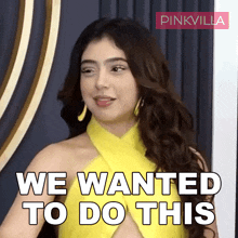 We Wanted To Do This Niti Taylor GIF - We Wanted To Do This Niti Taylor Pinkvilla GIFs