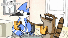 Lying Is My Specialty Rigby GIF