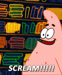 Patrick Star Scream GIF - Patrick Star Scream Shouting GIFs