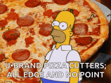 the simpsons homer pizza homer simpson pizza day