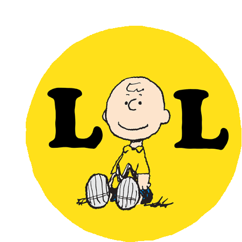 Lol Charlie Brown Sticker - Lol Charlie Brown Snoopy Stickers