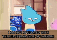 I Am Not Affiliated With The Disappearance Of Darwin Darwin GIF - I Am Not Affiliated With The Disappearance Of Darwin Darwin Disappearance GIFs