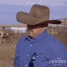 Deep Sigh Buck Faust GIF - Deep Sigh Buck Faust Ultimate Cowboy Showdown GIFs