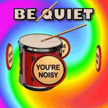 Be Quiet Shh GIF - Be Quiet Shh You'Re Noisy GIFs