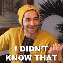 I Didnt Know That Wil Dasovich GIF - I Didnt Know That Wil Dasovich Wil Dasovich Superhuman GIFs