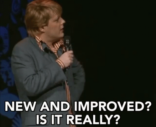 New And Improved Is It Really GIF - New And Improved Is It Really Wondering GIFs