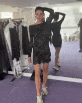 Daniela Melchior Black Dress GIF - Daniela Melchior Black Dress Dancing GIFs