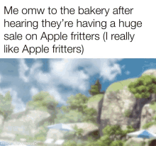 Baki Apple Fritter GIF