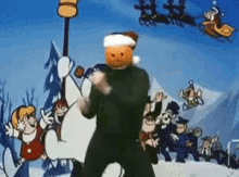 Christmas Countdown GIF - Pumpkin Guy Christmas GIFs